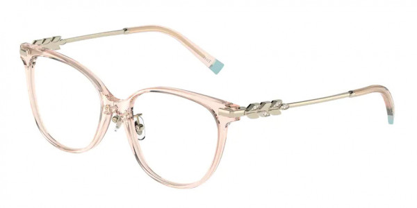 Tiffany & Co. TF2220BF Eyeglasses, 8337 NUDE TRANSPARENT (PINK)