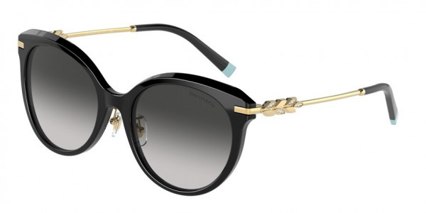 Tiffany & Co. TF4189BF Sunglasses, 83443C BLACK GREY GRADIENT (BLACK)