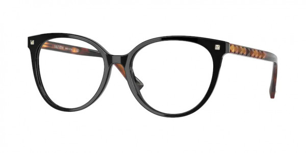 Valentino VA3075 Eyeglasses, 5001 BLACK (BLACK)