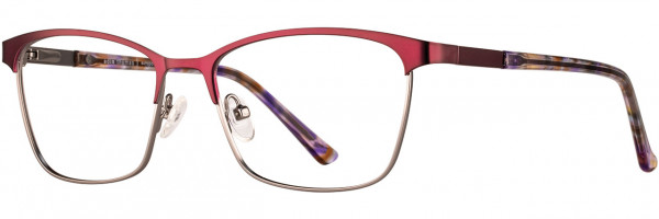 Adin Thomas Adin Thomas 534 Eyeglasses, 3 - Berry / Graphite / Violet