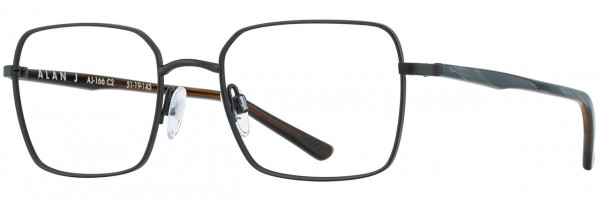 Alan J Alan J 166 Eyeglasses, 2 - Black / Ebony Russet