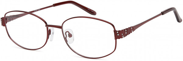 Peachtree PT204 Eyeglasses, Burgundy