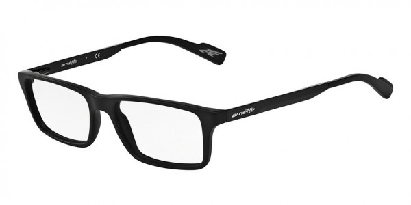 Arnette AN7051 AUXILIARY Eyeglasses, 1114 MATTE BLACK (BLACK)