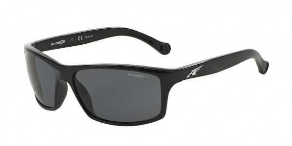 Arnette AN4207 BOILER Sunglasses, 41/81 BOILER SHINY BLACK POLAR DARK (BLACK)