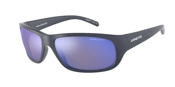 Arnette AN4290 UKA-UKA Sunglasses, 275922 UKA-UKA MATTE BLUE DARK GREY M (BLUE)