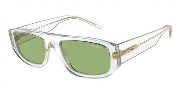 Arnette AN4292 GULLWING Sunglasses, 1215/2 GULLWING CRYSTAL GREEN (WHITE)