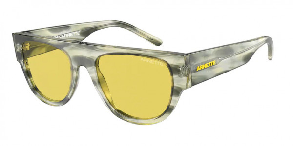 Arnette AN4293 GTO Sunglasses, 121685 GTO TIE- DYE GREY YELLOW (TIE- DYE GREY)