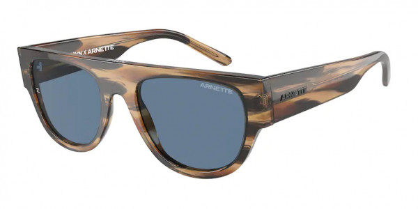 Arnette AN4293 GTO Sunglasses, 121880 GTO TIE- DYE BROWN DARK BLUE (BROWN)