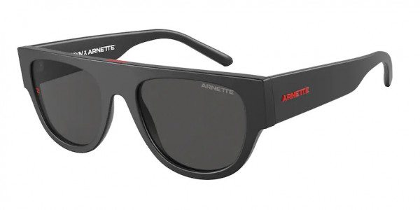 Arnette AN4293 GTO Sunglasses, 121987 GTO MATTE BLACK DARK GREY (BLACK)