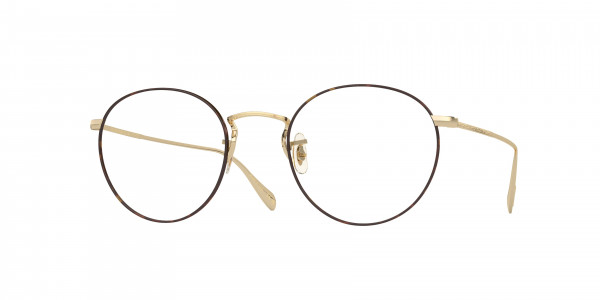 Oliver Peoples OV1186 COLERIDGE Eyeglasses, 5295 COLERIDGE SOFT GOLD/AMBER DTBK (GOLD)
