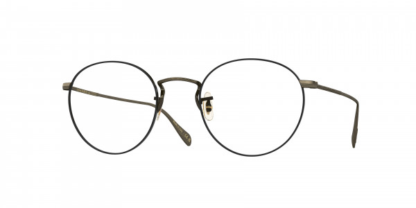 Oliver Peoples OV1186 COLERIDGE Eyeglasses, 5296 COLERIDGE NEW ANTIQUE GOLD/BLA (GOLD)