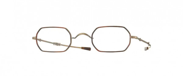 Oliver Peoples OV7021TJ PLATT-W Eyeglasses, AG/DM ANTIQUE GOLD/DARK MAHOGANY