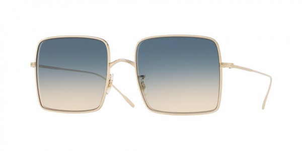Oliver Peoples OV1236S RASSINE Sunglasses, 503575 SOFT GOLD (GOLD)