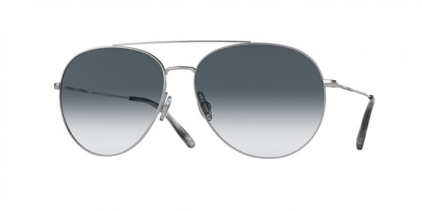 Oliver Peoples OV1286S AIRDALE Sunglasses, 50363F AIRDALE SILVER CHROME SAPPHIRE (SILVER)