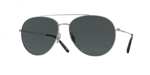 Oliver Peoples OV1286S AIRDALE Sunglasses, 5036P2 AIRDALE SILVER MIDNIGHT EXPRES (SILVER)
