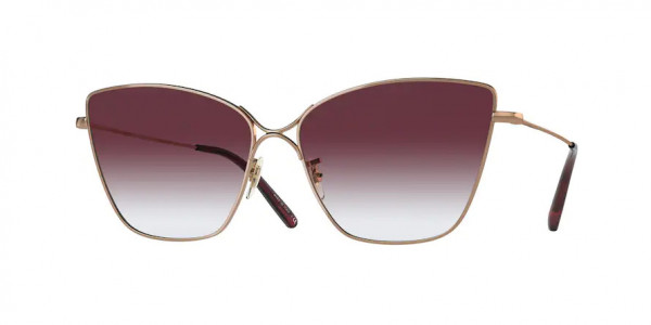 Oliver Peoples OV1288S MARLYSE Sunglasses, 50378H MARLYSE ROSE GOLD MAGENTA GRAD (GOLD)