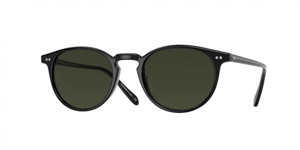 Oliver Peoples OV5004SU RILEY SUN Sunglasses, 1005P1 BLACK (BLACK)