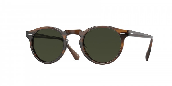 Oliver Peoples OV5217S GREGORY PECK SUN Sunglasses, 1724P1 GREGORY PECK SUN TUSCANY TORTO (BROWN)