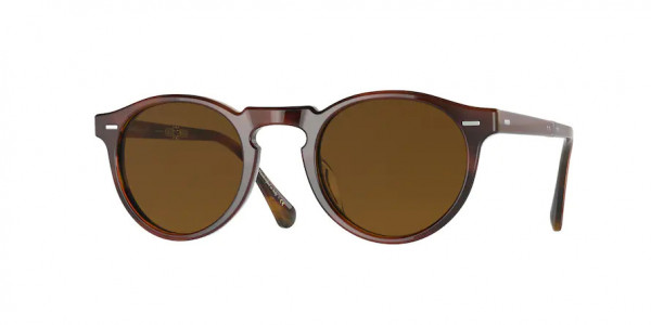 Oliver Peoples OV5456SU GREGORY PECK 1962 Sunglasses, 131057 AMARETTO/STRIPED HONEY (BROWN)