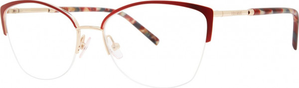 Vera Wang V597 Eyeglasses, Cranberry