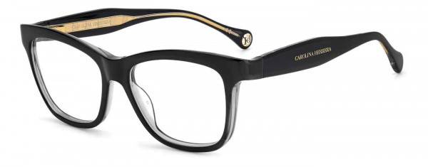 Carolina Herrera CH 0016 Eyeglasses, 008A BLACK GREY