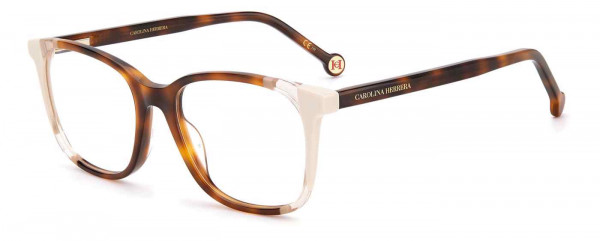 Carolina Herrera CH 0065 Eyeglasses, 0C1H HAVANA IVORY