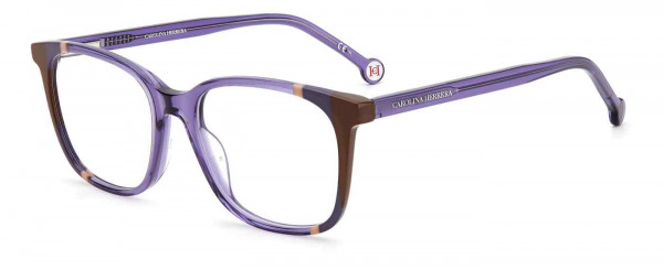 Carolina Herrera CH 0065 Eyeglasses, 0E53 VIOLET BROWN