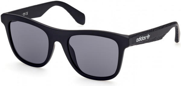 adidas Originals OR0057 Sunglasses, 02A - Matte Black / Smoke