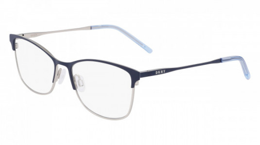 DKNY DK1028 Eyeglasses, (400) NAVY/SILVER