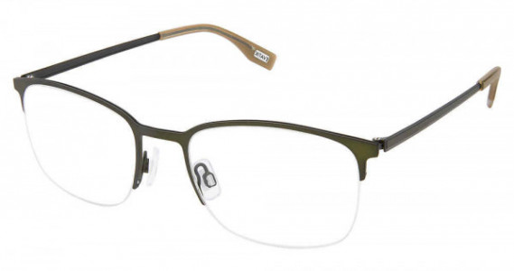 Evatik E-9234 Eyeglasses, M116-OLIVE BLACK
