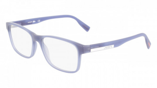 Lacoste L3649 Eyeglasses, (424) MATTE BLUE LUMI