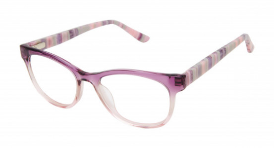 gx by Gwen Stefani GX831 Eyeglasses, Purple/Blush Fade (PUR)