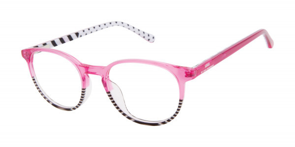 Lulu Guinness LK035 Eyeglasses, Pink (PNK)