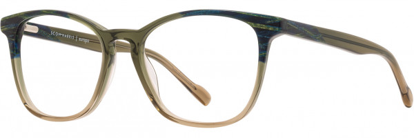 Scott Harris Scott Harris 814 Eyeglasses, 2 - Khaki Fade / Blue Demi