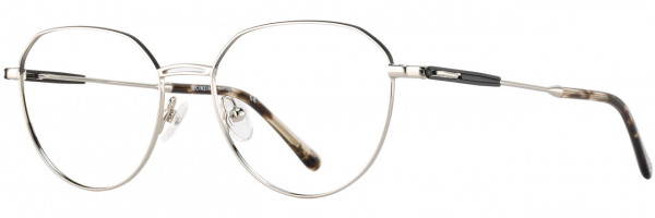 Cinzia Designs Cinzia Ophthalmic 5140 Eyeglasses, 1 - Chrome / Black