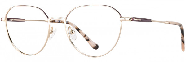 Cinzia Designs Cinzia Ophthalmic 5140 Eyeglasses, 3 - Gold / Berry