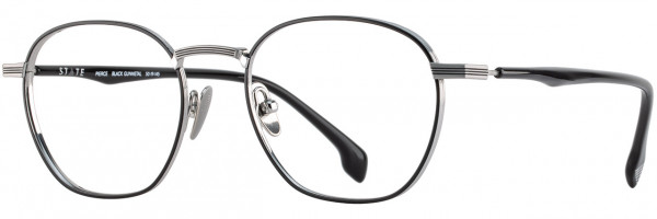 STATE Optical Co Pierce Eyeglasses, 1 - Black Gunmetal