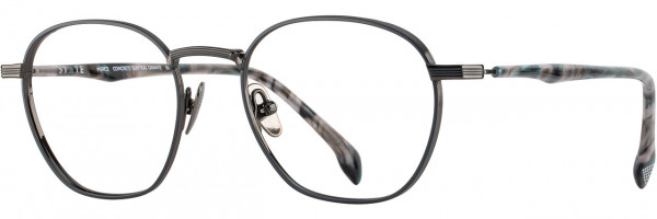 STATE Optical Co Pierce Eyeglasses, 3 - Concrete Gun Teal Granite