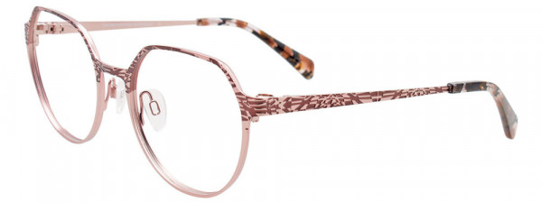 Takumi TK1203 Eyeglasses, 010 - Pink Gold & Light Brown