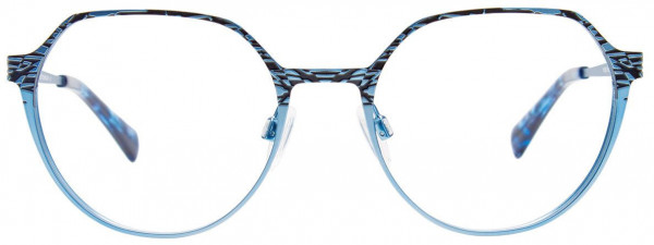 Takumi TK1203 Eyeglasses, 050 - Light Blue & Black