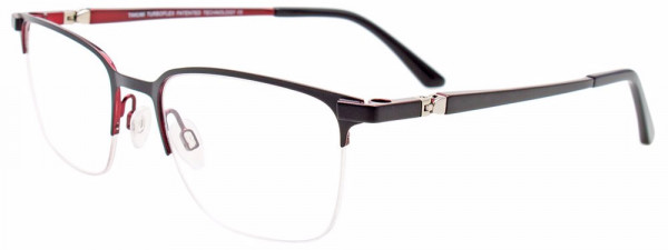 Takumi TK1219 Eyeglasses, 090 - Black & Burgundy
