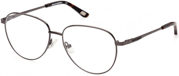 Skechers SE3334 Eyeglasses, 008 - Shiny Gunmetal