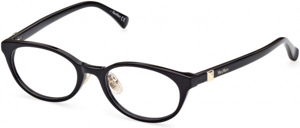 Max Mara MM5045-D Eyeglasses, 001 - Shiny Black