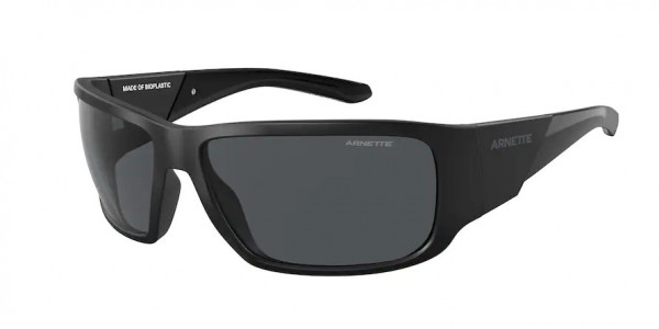 Arnette AN4297 SNAP II Sunglasses, 275887 SNAP II MATTE BLACK DARK GRAY (BLACK)