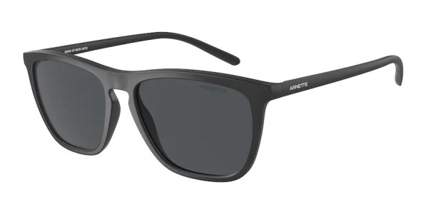 Arnette AN4301 FRY Sunglasses, 275887 FRY MATTE BLACK DARK GREY (BLACK)