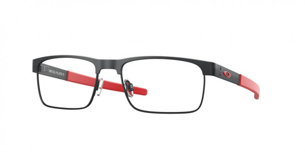 Oakley OX5153 METAL PLATE TI Eyeglasses, 515304 METAL PLATE TI SATIN LIGHT STE (GREY)