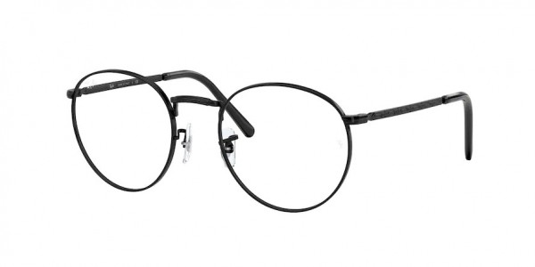 Ray-Ban Optical RX3637V NEW ROUND Eyeglasses, 2509 NEW ROUND BLACK (BLACK)