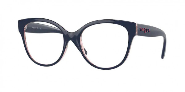 Vogue VO5421 Eyeglasses, 2993 TOP DARK BLUE/SERIGRAPHY (BLUE)