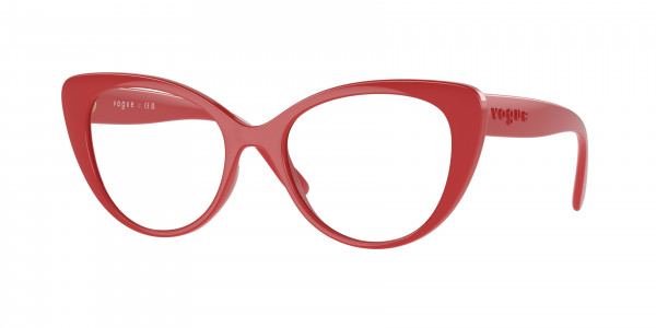 Vogue VO5422 Eyeglasses, 3080 FULL RED (RED)