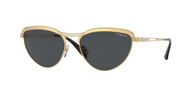 Vogue VO4236S Sunglasses, 280/87 TOP SAND/GOLD DARK GREY (BROWN)
